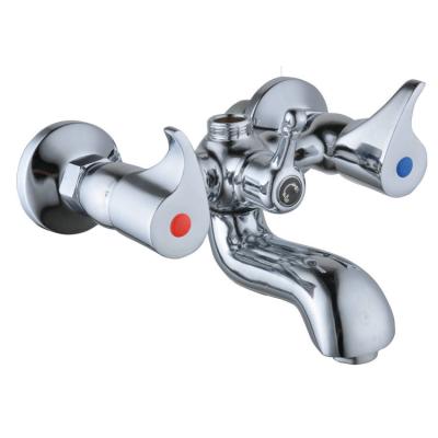 China Without Sliding Bar High Quality Bathroom Bath Shower Taps Mixers Faucet With Shower Mixer Tap for sale