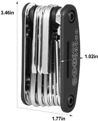 China Durable Mini Multifunctional Scooter Bicycle Repair Tool 16 In 1 Kit For Bicycle M365 Folding Screwdriver Hex Wrench for sale