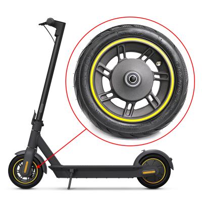 China Original anti-skid wheel with tire for MAX G30 electric scooter skateboard front wheel spare parts for sale