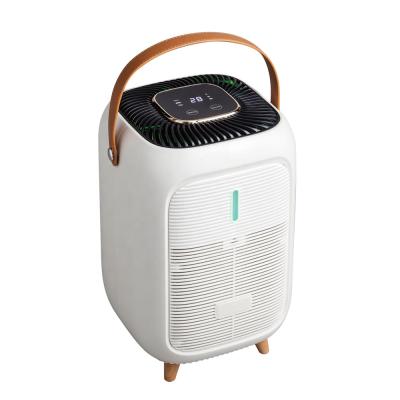 China Portable Touch Screen Display Home Air Cleaner Small Air Purifier Desktop Air Purifier Portable Air Purifier Tuya Air Purifier for sale