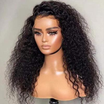 China Super Good Quality Deep Wave Double Wave Loose Wave Lace Front Wigs With Baby Hair for sale