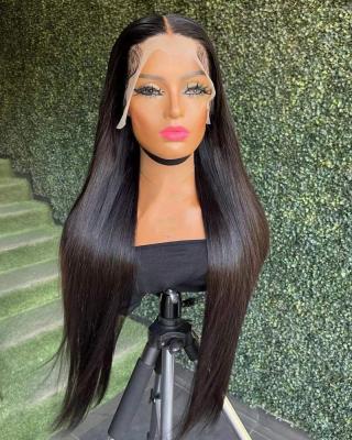 China 2022 Hot Selling Jerry Curl New Arrival Lace Virgin Cuticle Aligned Hair Pre Plucked Wig for sale