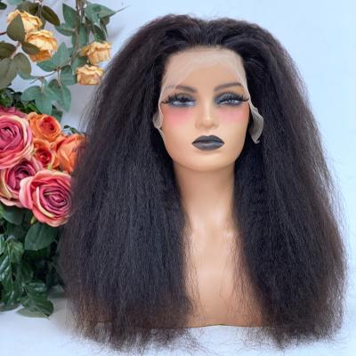 China New Product Curly Straight Wig Curly Wig For Women Color Virgin Brazilian Hair Curly Straight Wig Lace Front Wig for sale