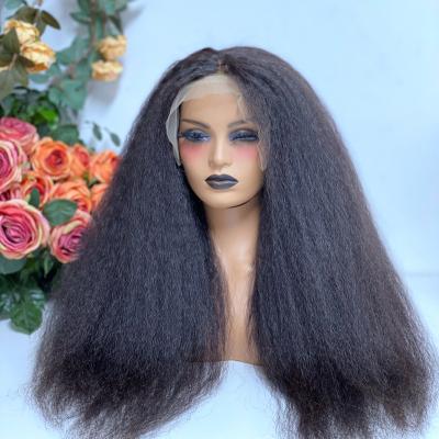 China Wholesale Price Straight Hair Mink Hair Wig Brazilian Natural Curly Afro Straight Curly Lace Front Wig For Women for sale