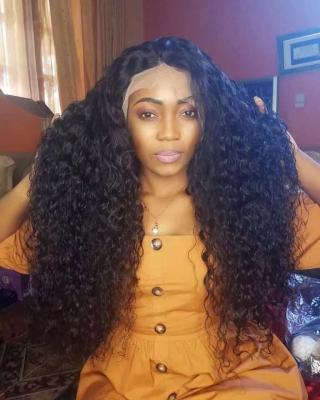 China Hot Sale Jerry Curl Bombeauty Factory Supply Brazilian Curly Hair Wig HD Lace Front Wig Brazilian Curly Transparent Wig jerry hot for sale