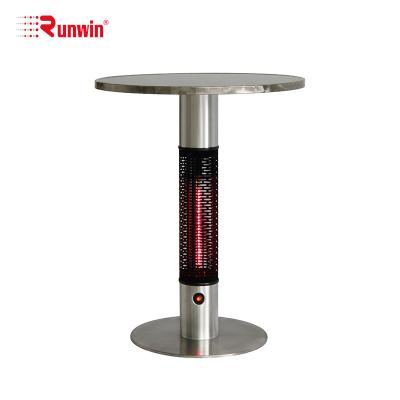 China Central Electric Heater Table Outdoor Infrared Patio Vertical With Table for sale