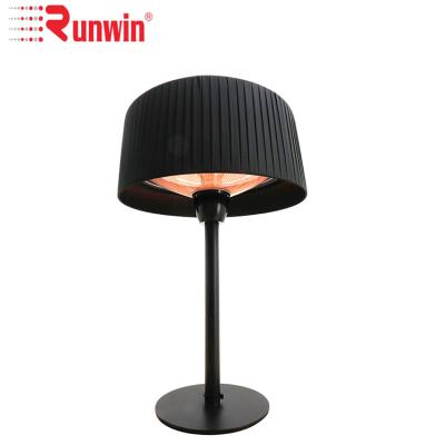 China Outdoor Garden Stocked LED Lighting Table Heating Induction Halogen Tube Electric Infrared Heater for sale