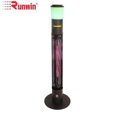 China New Double Column Runwin Heating Lamps 2000W Standing Heater For Home for sale