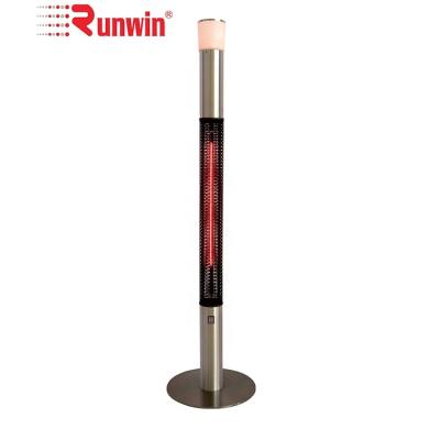 China New Design Fashional Runwin Swimming Pool Restaurant Terrace Column Waterproof Electric Heater for sale