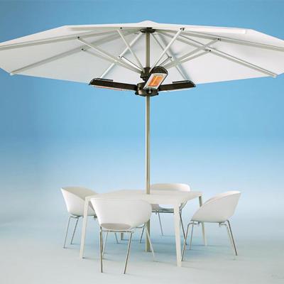 China Electric Outdoor Patio Umbrella Halogen Stocked Hanging Infrared Heater for sale