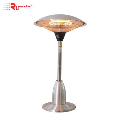 China Electric Patio Stored Heater With Wicker Base Stationary Infrared for sale