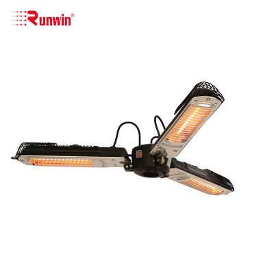 China Outdoor Electric Halogen Outdoor Patio Umbrella Sunshade Heater for sale