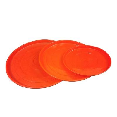 China Poultry Farm Chicken Feeder Poultry Plastic Chicken Feeders Plastic Feeding Tray Plates Chicken Feeder Chick Starter Outer Feeder Circle Pan for sale