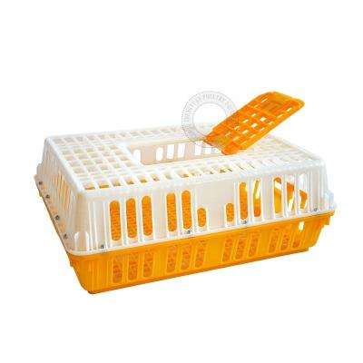 China Poultry Field Portable Automatic Poultry Farm Plastic Transport Chicken Cages for sale