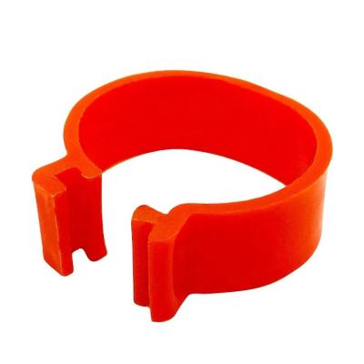 China Cleanable Plastic Plastic Foot Ring Pigeon Ring Open Ring Poultry Equipment for sale