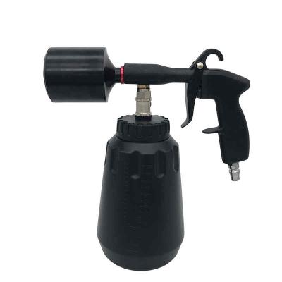 China Eco-friendly Professional Car Shop Interior Black Foam Gun For Car Maintenance Car Wash Pneumatic Equipment for sale