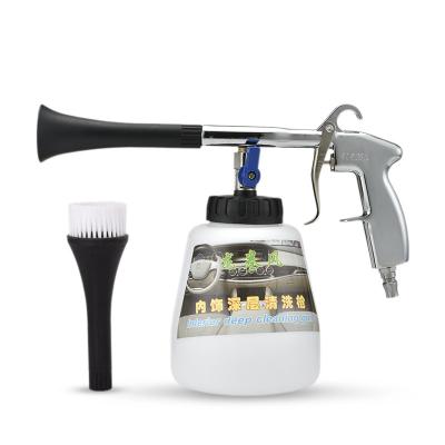 China Black Hot Sale Aluminum High Pressure Car Wash Foam Spray Gun Car Interior Cleaning Cleaning Gun for sale