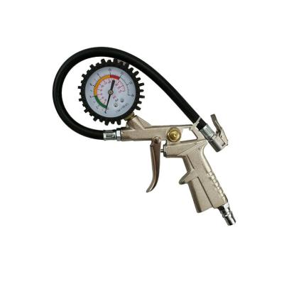 China Universal Fit Car Tire Air Pressure Inflator Gauge 0-16bar/0-220psi Mechanical Dial Inflated Pumps Deflated Inflation Motorcycle Repair Tools for sale