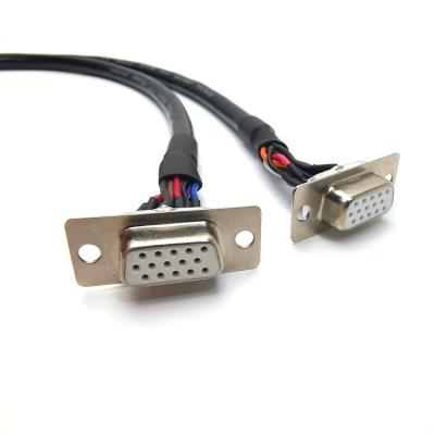 China Other 15 Pin Wire Harness Connector LVDS Cable Female Connector Cable for sale