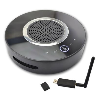 China plug and play 2.4G wireless USB conference speakerphone for video conference system with battery for sale