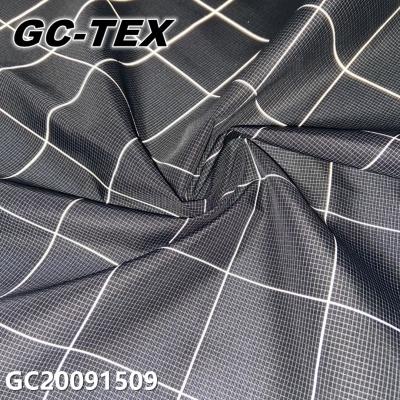 China 50D+1200D*75D+1200D / Reflective Memory [GC20091509] Polyester Yarn And Yarn-dyed Fabric For Outdoor Jacket for sale