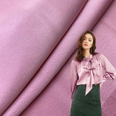 China High Quality Breathable 74%Acetate 26%Polyester 225GSM Readystock Acetate Fabric For Dress Blouse Sleepwear for sale