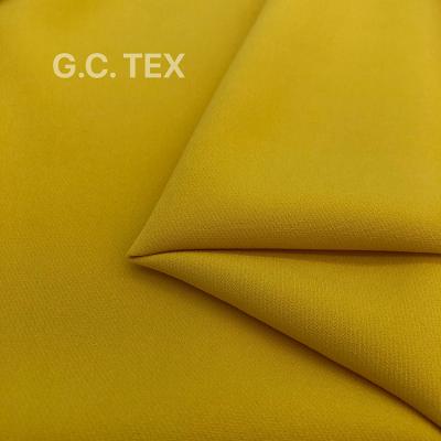 China Wrinkle Resistant Twill Polyester Spandex Four Way Fabric For Clothing Women Casual Suits for sale