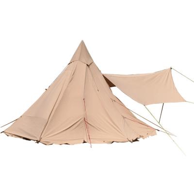 China Automatic Large Canopy Waterproof Outdoor Pyramid Tent Luxury Camping Tent for sale