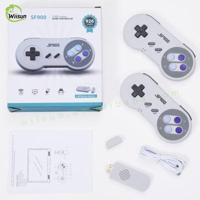 China SF900 4k Game Stick handheld video game console game player for snes SF900 for sale