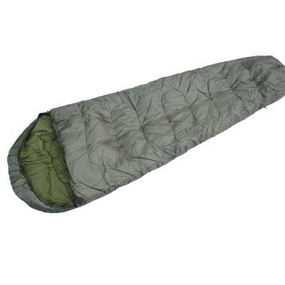 China NaturGuard Mummy Waterproof Military Army Green Outdoor Camping Sleeping Bag for sale