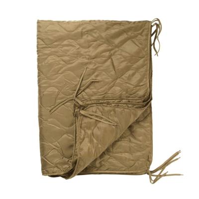 China Outdoor/Camping/COYOTE Military/Army NaturGuard woobie liner poncho military blanket with snaps for sale