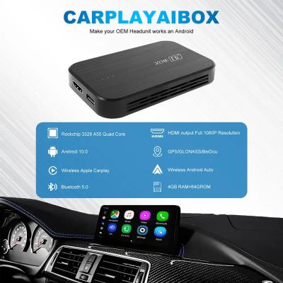 China Z4 Mini Wireless Carplay Adapter RGB Light USB Type-C Port Automatic Startup Carplay for sale