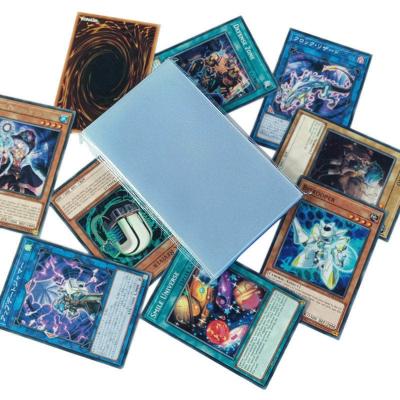 Chine Le jeu de société transparent libre de PVC gaine la protection de carte de tarot de 73x122mm à vendre