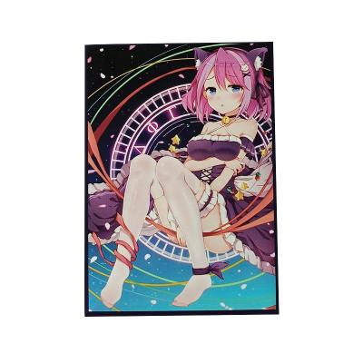 China Custom MTG Yugioh Game Card Sleeves Printed Tcg Card Sleeves 62x89mm Art Card Sleeves for sale