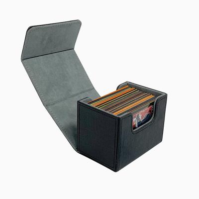 China Caja de tarjetas de cuero PU disponible para logotipo personalizado - Compradores B2B en venta