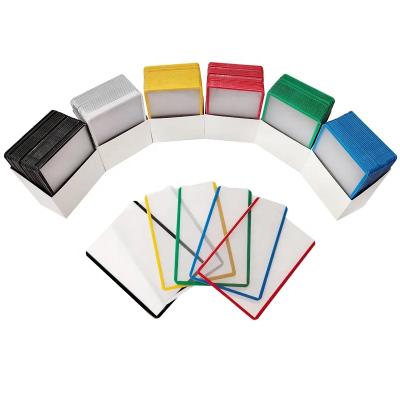 China 35pt Top loading PVC Logo Sports  Card Holder  3x4 Baseball Card Toploaders for sale