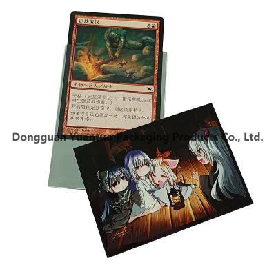 中国 パーソナライズされたアートカード袖 彩色印刷,滑らない質感,MTG,ポケットモンスター,Yu-Gi-Ohに最適! 販売のため