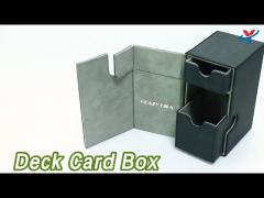 Shockproof Deck Card Box Divider PU Leather Medium Size