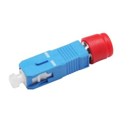 China Wholesale Telecom Network FC/PC (F) - Telecom SC/APC (M) Female To Male Hybrid Adapter SC To FC Fiber Adapter for sale