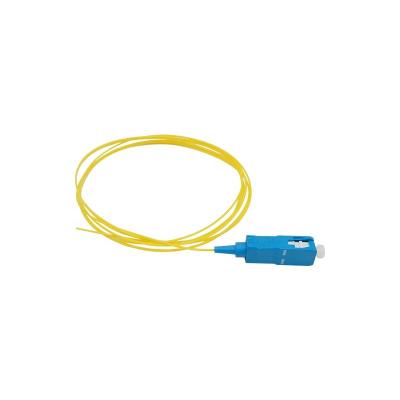 China belden Sc-Sc UPC Pigtail Multimode Sc Simplex UPC QYPTSC-001 fiber optic pigtail mm om4 3mm 1m for sale