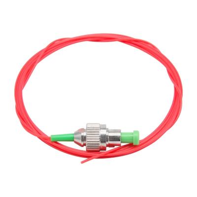 China 12 core fiber optic cable LC, FC, SC, ST connector G652D G657A fiber 0.9mm cable pigtail for FTTH QYPTFC-002 for sale