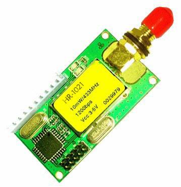 China RF Module, Radio Modem, RF Transceiver Module 433MHz/868MHz/915MHz HR-1021 for sale