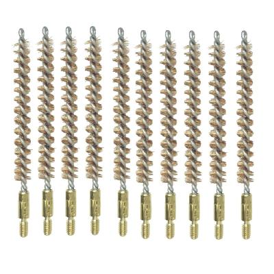 China Gun Cleaning Brush Fast Cleaning Bronze Wires Bore Remover Kit 10 Pcs / Poly Bag for sale