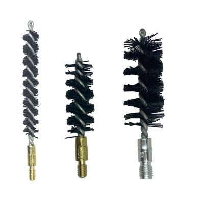 China Heavy Duty Blister Bristle Gun Cleaning Brush Bristle Super Quality Nylon Bristle Card for sale