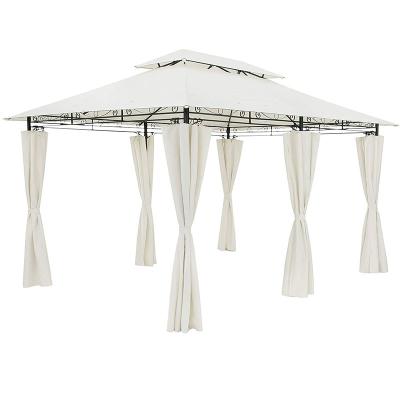 China High quality waterproof 3x4M outdoor gazebo with side walls for sale