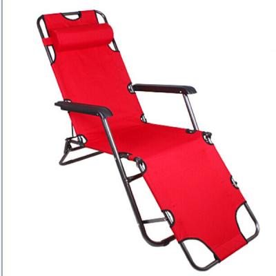 China Lightweight outdoor garden sun lounger chairs with portable armrest niceway for sale