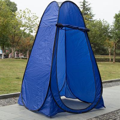 China Portable Outdoor Pop Up Tent Shower Tent Worker Tent With Carry Bag And Window for sale