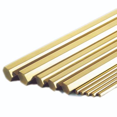 China Astm C27450 CW511L Industrial Custom Brass Copper Brass Bar for sale