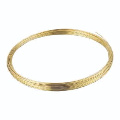 China H65 C27000 Industrial High Quality Brass Wire Cuzn35 Round Copper Wire for sale