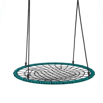 China New Patio Playground Outdoor Colorful Simple Round Rope Tree Net Furniture Swings Seat for sale